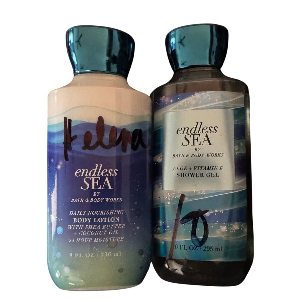 Bath & Body works Endless Sea Shower gel and bodylotion